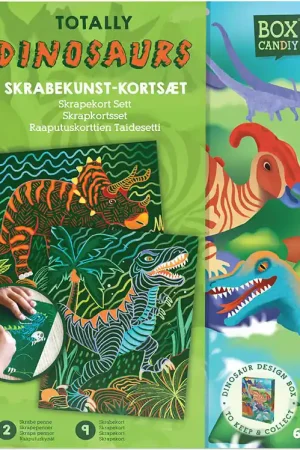 Box Candiy Creatieve Speelset - Kraskunstkaartenset - Helemaal D Seizoensaanbieding