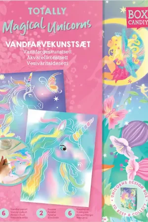 Box Candiy Creatieve Speelset - Aquarel kunstset - Totally Magic Speciale Aanbieding
