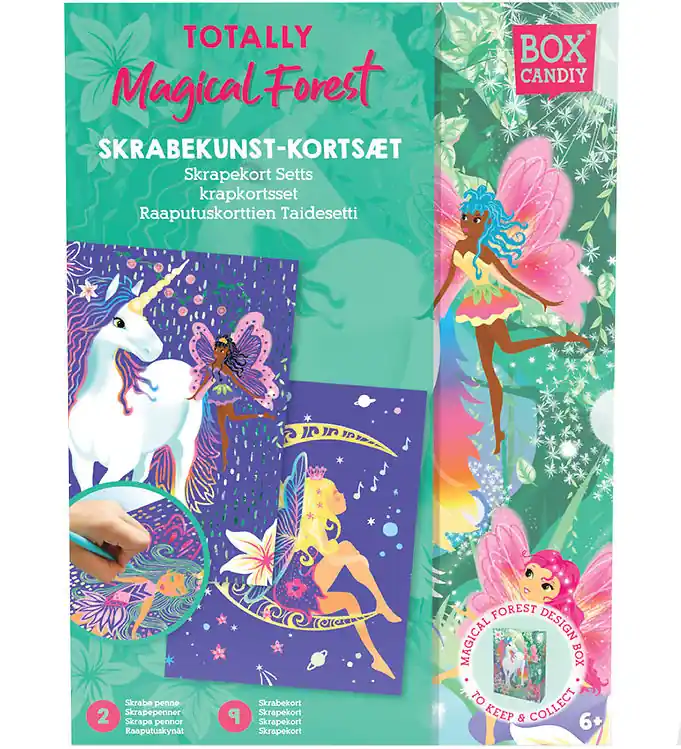 Box Candiy Creatieve Speelset - Kraskunstkaartenset - Totaal mag Actieprijs
