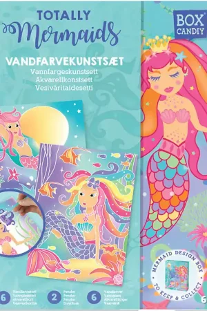 Box Candiy Creatieve Speelset - Aquarel kunstset - Totally Merma Voordeelprijs