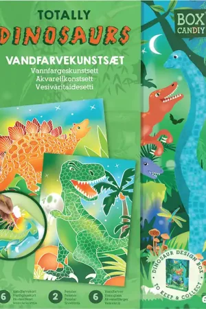 Box Candiy Creatieve Speelset - Aquarel kunstset - Totally Dinos Koop Vandaag