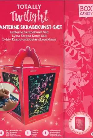 Box Candiy Creatieve Speelset - Lantaarn Kraskunst-Set - Helemaa Favoriet