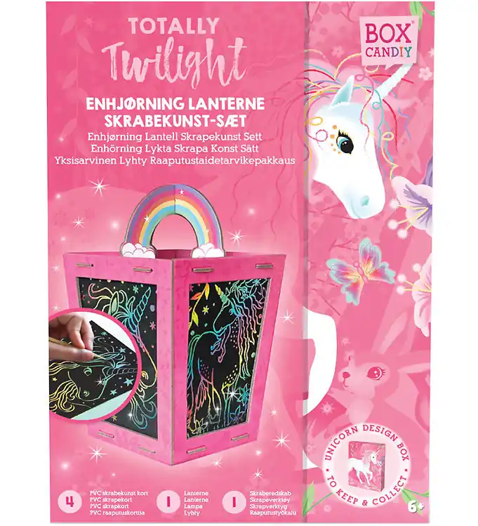 Premium Box Candiy Creatieve Speelset - Lantaarn Kraskunst-Set - Helemaa