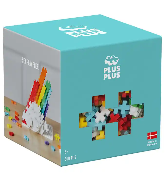 Plus-Plus - 600 st. - Rainbow Mix Laatste Kans