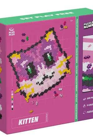 Nieuw Plus-Plus Puzzel Stad Getal - 500 st. - Katje