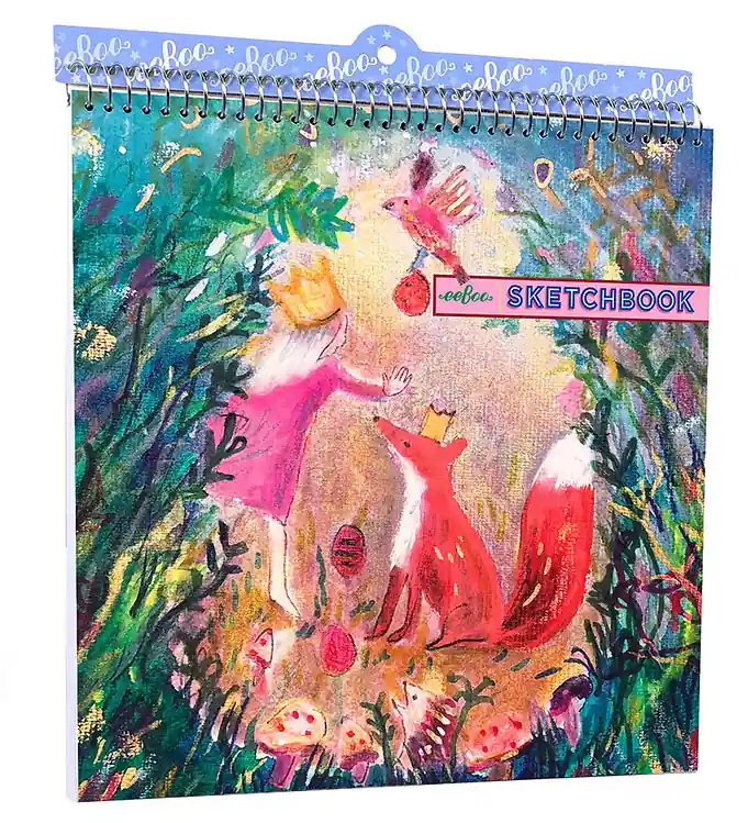 Rechtstreeks Van De Fabrikant Eeboo Schetsblok - King Fox