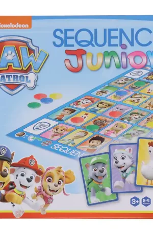 Asmodee - Sequence Bordspel - Sequence Junior Paw Patrol Nordic Gecertificeerd