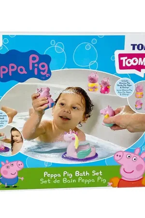 Superprijs Toomies Badspeelgoed - 5 Onderdelen - Peppa Pig