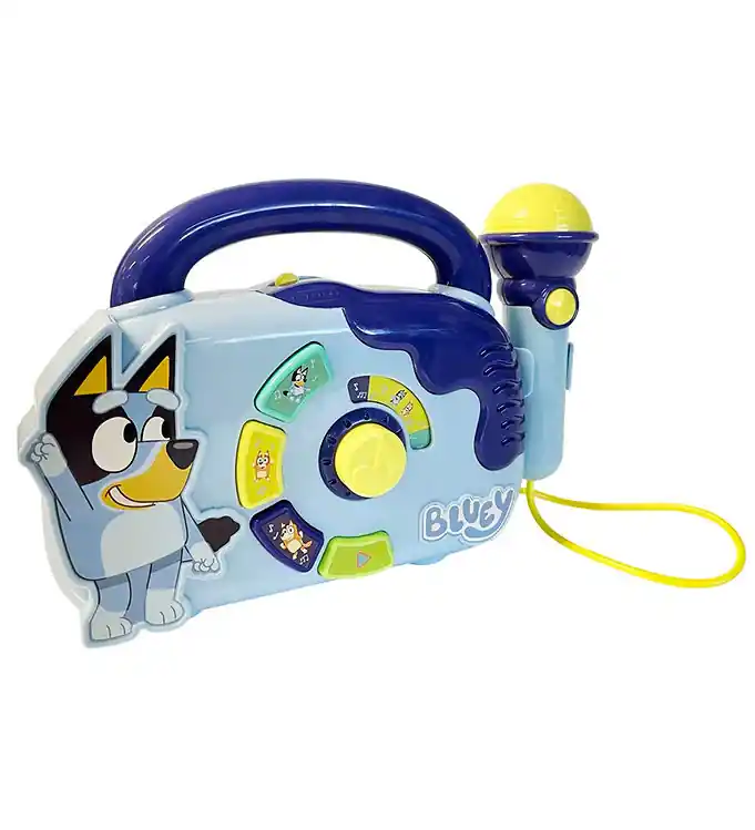 Bluey Boombox m. Microfoon Uitverkoop