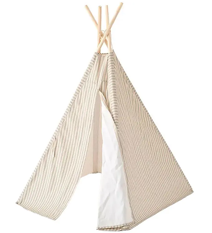 Bestseller Kids Concept Speeltent - Tipi Stripe - Blauw/Wit
