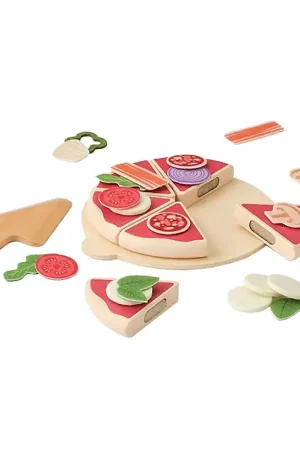Laatste Versie Kids Concept Pizza Kit - Hout - Kinderhub