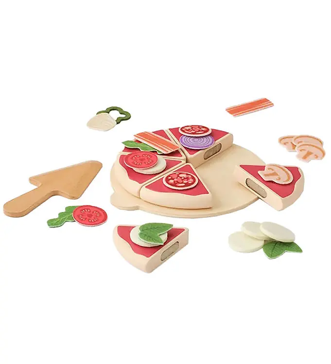 Laatste Versie Kids Concept Pizza Kit - Hout - Kinderhub