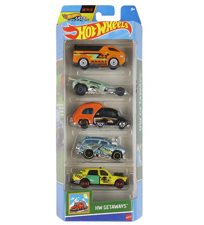 Finale Uitverkoop Hot Wheels Auto's - 5-pack - HW-uitjes