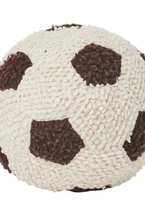 Smallstuff Voetbal - Gebreid - Off White/Brown Merkproduct