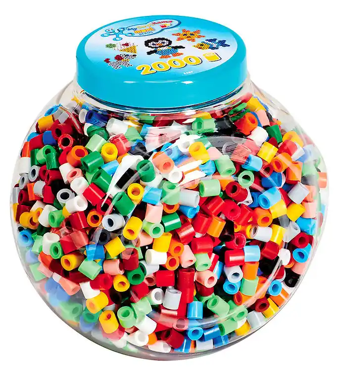 Hama Maxi Kralen - 2000 stk - In stapelbare emmer Seizoensaanbieding