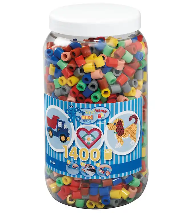 Hama Maxi Kralen - 1400 stk - Mix 69 Nieuw