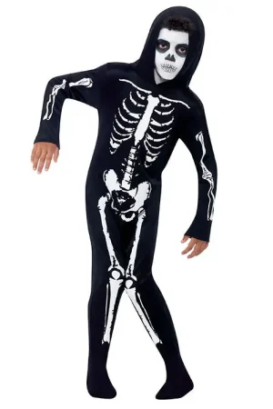 Nieuw Smiffys Kostuum - Skeleton - Zwart/Wit