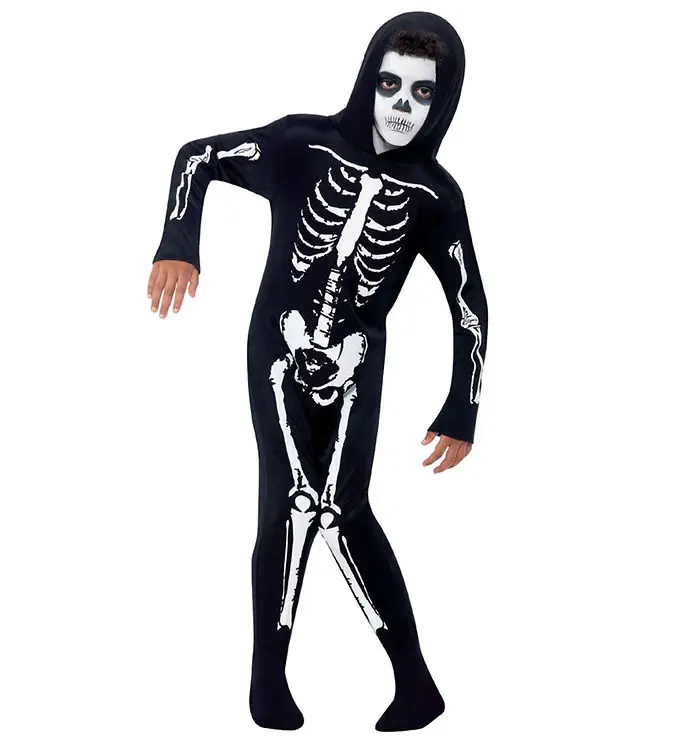 Meest Verkocht Smiffys Kostuum - Skeleton - Zwart/Wit