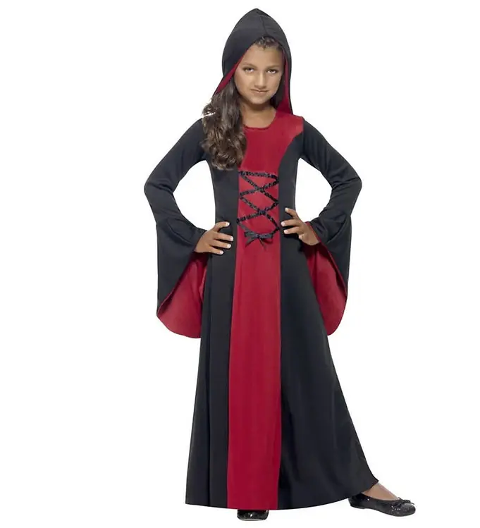 Smiffys Kostuum - Vamp - Rood/zwart Weekendaanbieding