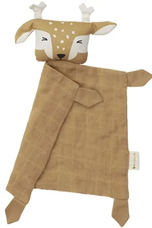 Koopje Fabelab Knuffeldoekjes - 28 cm - Caramel