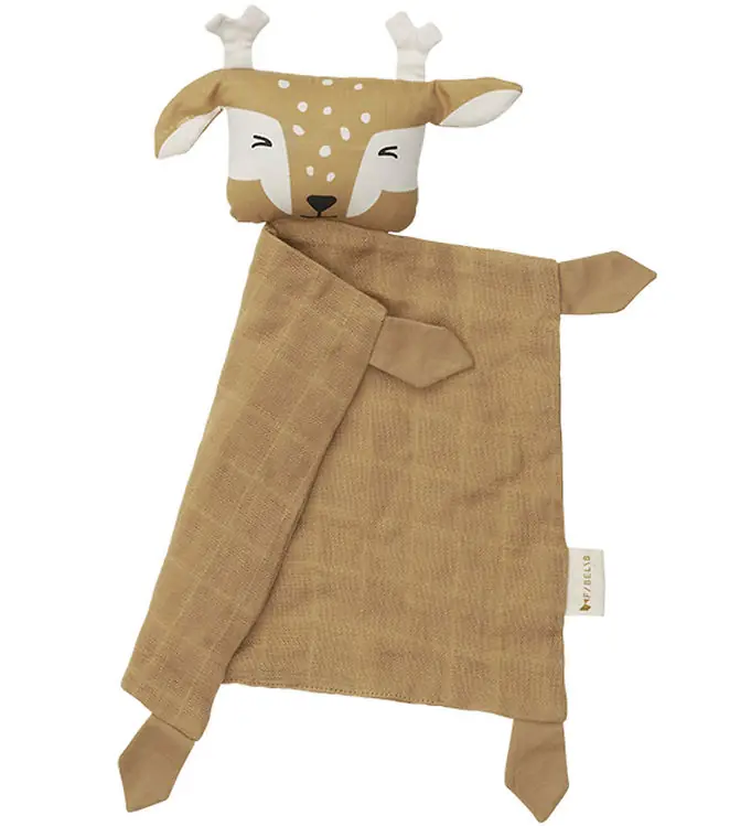 Koopje Fabelab Knuffeldoekjes - 28 cm - Caramel