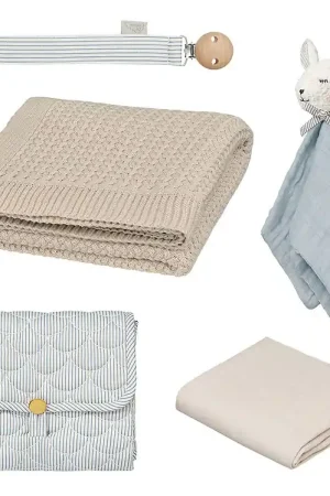 Cam Cam Cadeaubox - Babyshower - Classic+ Strepen Blue Laatste Versie