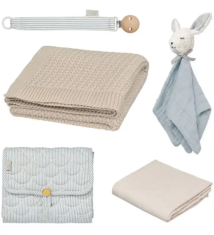 Cam Cam Cadeaubox - Babyshower - Classic+ Strepen Blue Laatste Versie