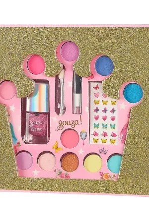 Speciale Aanbieding Souza Schminck Set - Oogschaduw/Nagellak/Stickers - Kroon