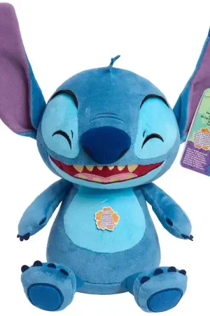 Direct Beschikbaar Disney Stitch Knuffel m. Geluid en beweging - 24 cm - Crack Me U