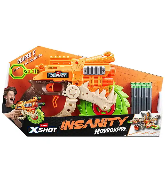 Seizoensaanbieding X-Shot Schuimpistool - Insanity Horrorfire Reaper