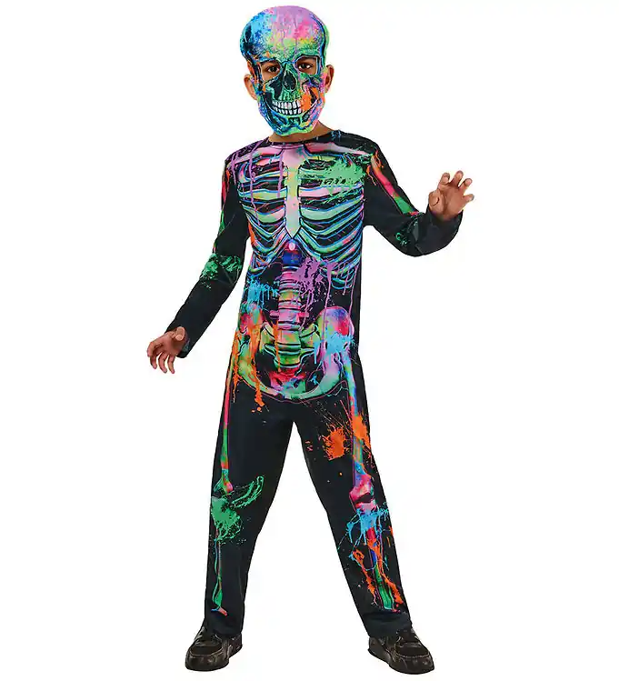 Korting Rubies Verkleedkleren - Bonesky Graffiti Skeleton