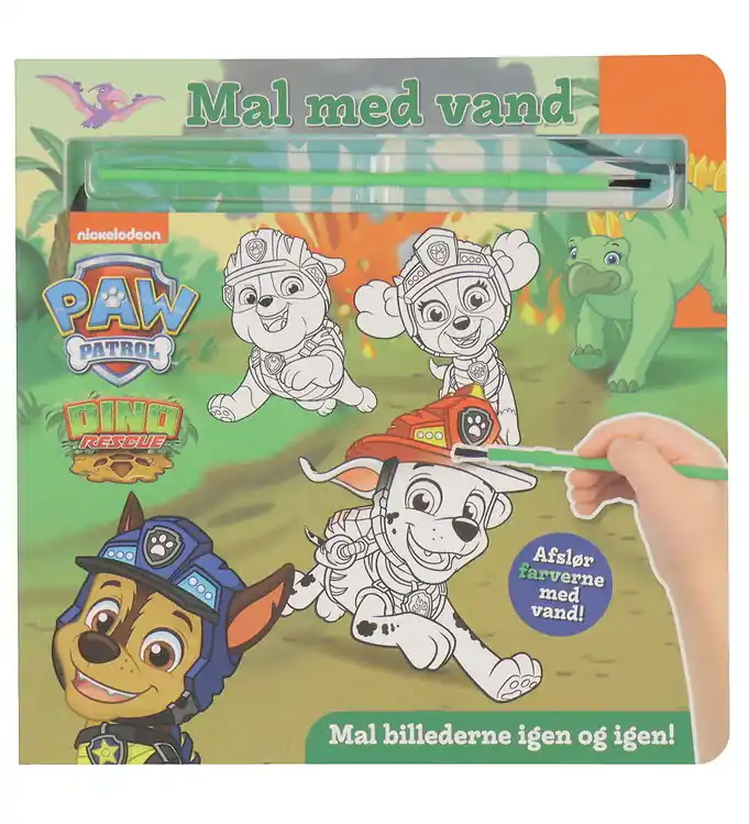Beperkte Voorraad Alvilda Kleurboek - Schilderen met water - Paw Patrol Dinosaurus