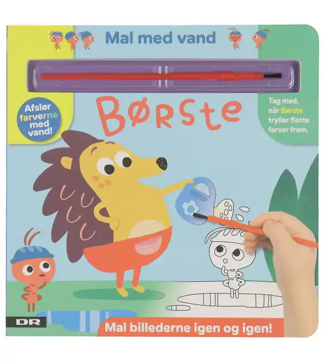 Beperkte Voorraad Alvilda Kleurboek - Schilderen met water - Kwast