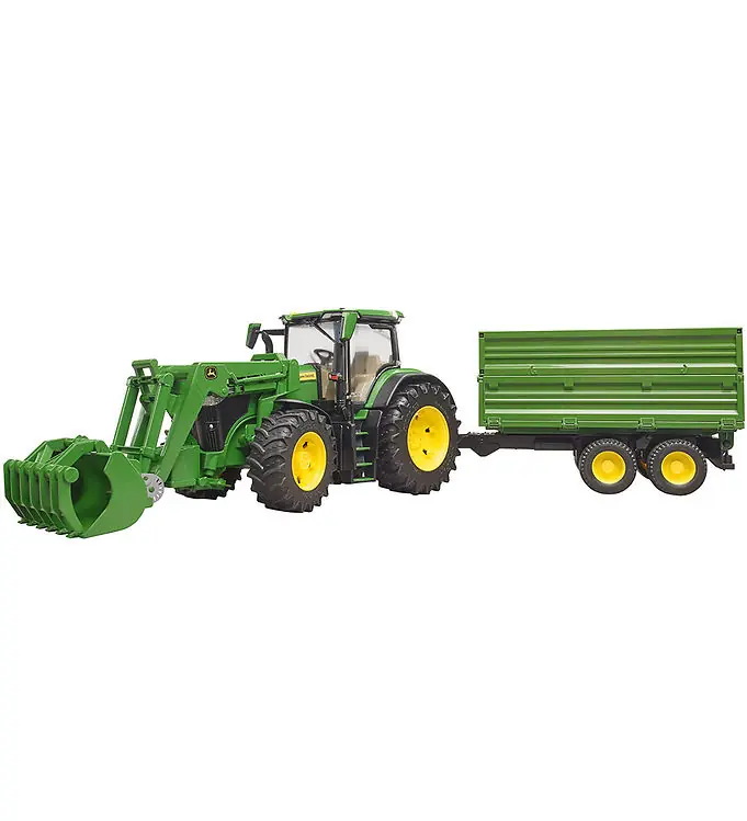 Seizoensaanbieding Bruder Tractor - John Deere 7R 350 m. Frontlader... - 03155