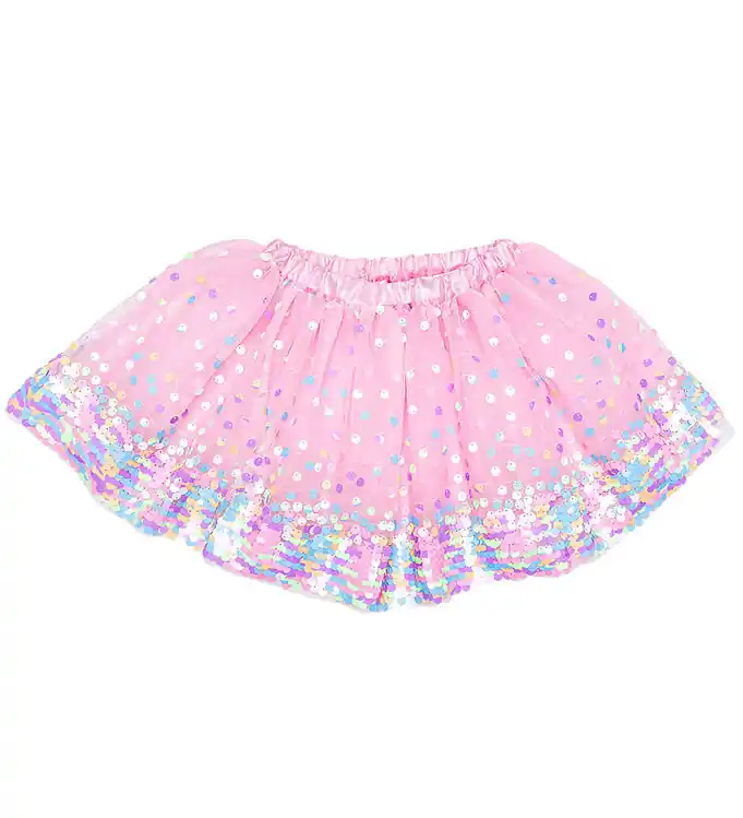 Finale Uitverkoop Great Pretenders Kostuum - Tule Rok - Roze/Neon/Pailletten