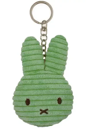 Nu Kopen Bon Ton Toys Sleutelhanger - 10 cm - Miffy Plat - Corduroy Olive