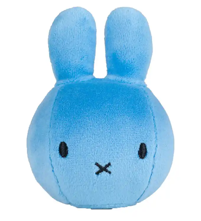 Direct Beschikbaar Bon Ton Toys Knuffel - 9 cm - Squishbal - Miffy - Blauw