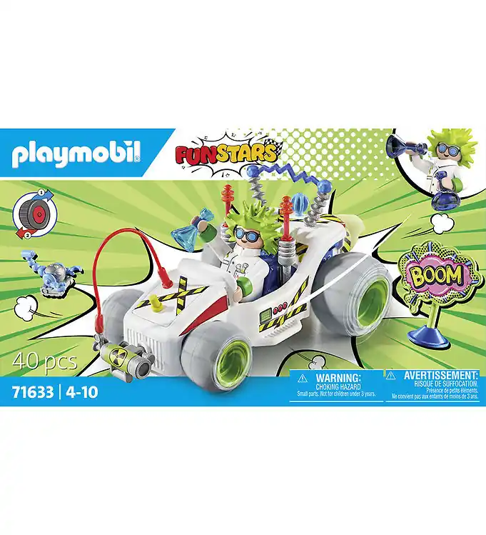 Playmobil Funstars - Raceprofessor - 71633 - 40 Onderdelen Uitverkoop
