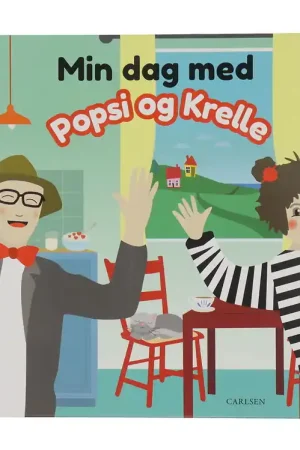 Weekendaanbieding Forlaget Carlsen Boek - Mijn dag met Popsi en Krelle - Deens
