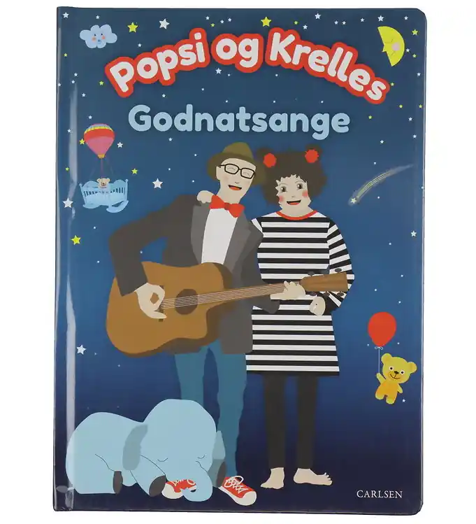 Forlaget Carlsen Liedjesboek - Popsi en Krelle's welterustenlied Koopje