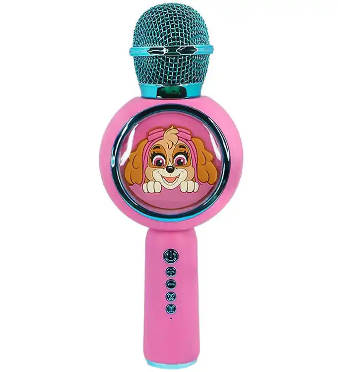 Betrouwbaar OTL Microfoon - Paw Patrol - LED - Draadloze karaoke - Roze