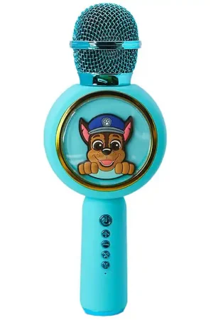 OTL Microfoon - Paw Patrol - LED - Draadloze karaoke - Turkoois Express Levering