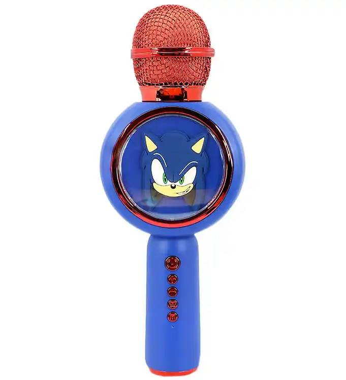 Beperkt Aanbod OTL Microfoon - Sonic The Hedgehog - LED - Karaoke Draadloos - B