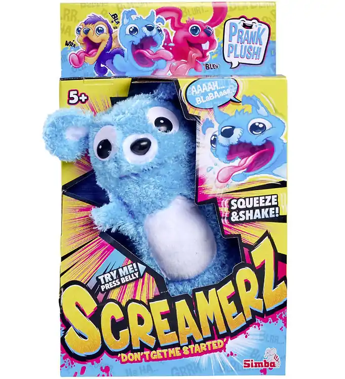 ScreamerZ Bear - 30 cm - Blauw Express Levering