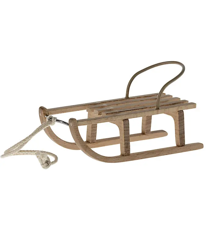 Maileg Poppen Accessoires - Slee - Hout - Muis Betaalbaar