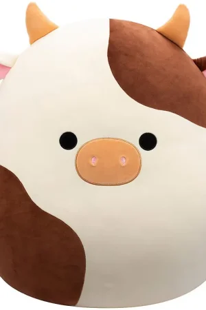 Hoge Kwaliteit Squishmallows Knuffel - 60 cm - Ronnie Koe