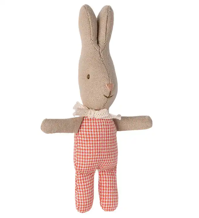 Gratis Retour Maileg Konijn - My - Rood/Geruit