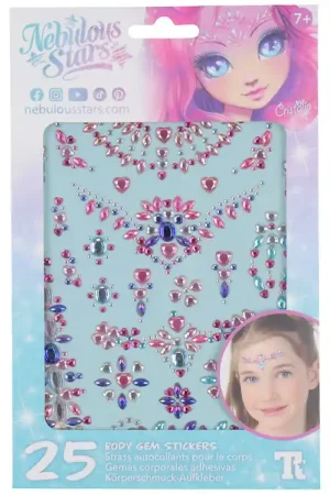 Speciale Aanbieding Nebulous Stars Gezichtsversiering - Romper Edelsteenstickers
