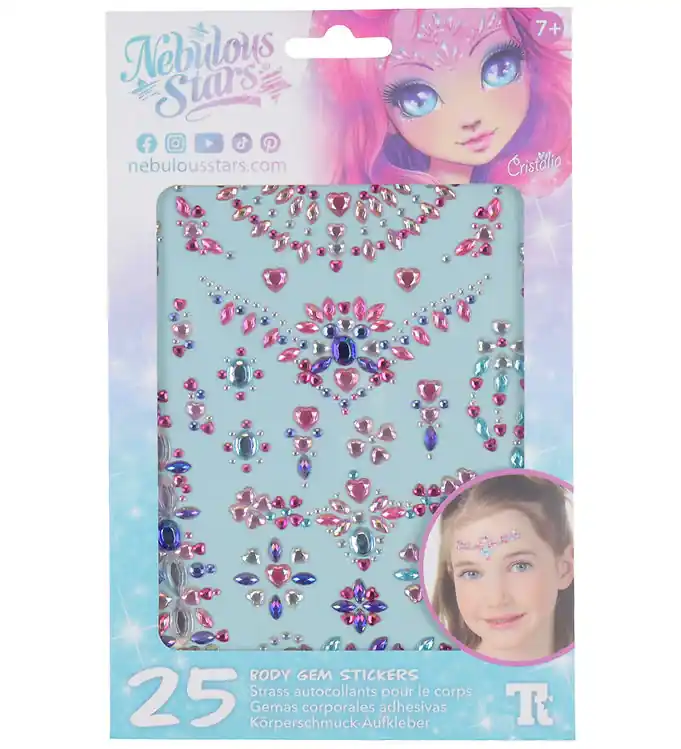 Speciale Aanbieding Nebulous Stars Gezichtsversiering - Romper Edelsteenstickers