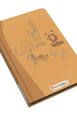 Beperkt Aanbod Kidywolf LCD-tekenbord m. 30 motieven - Kidydraw-Mini - Animals